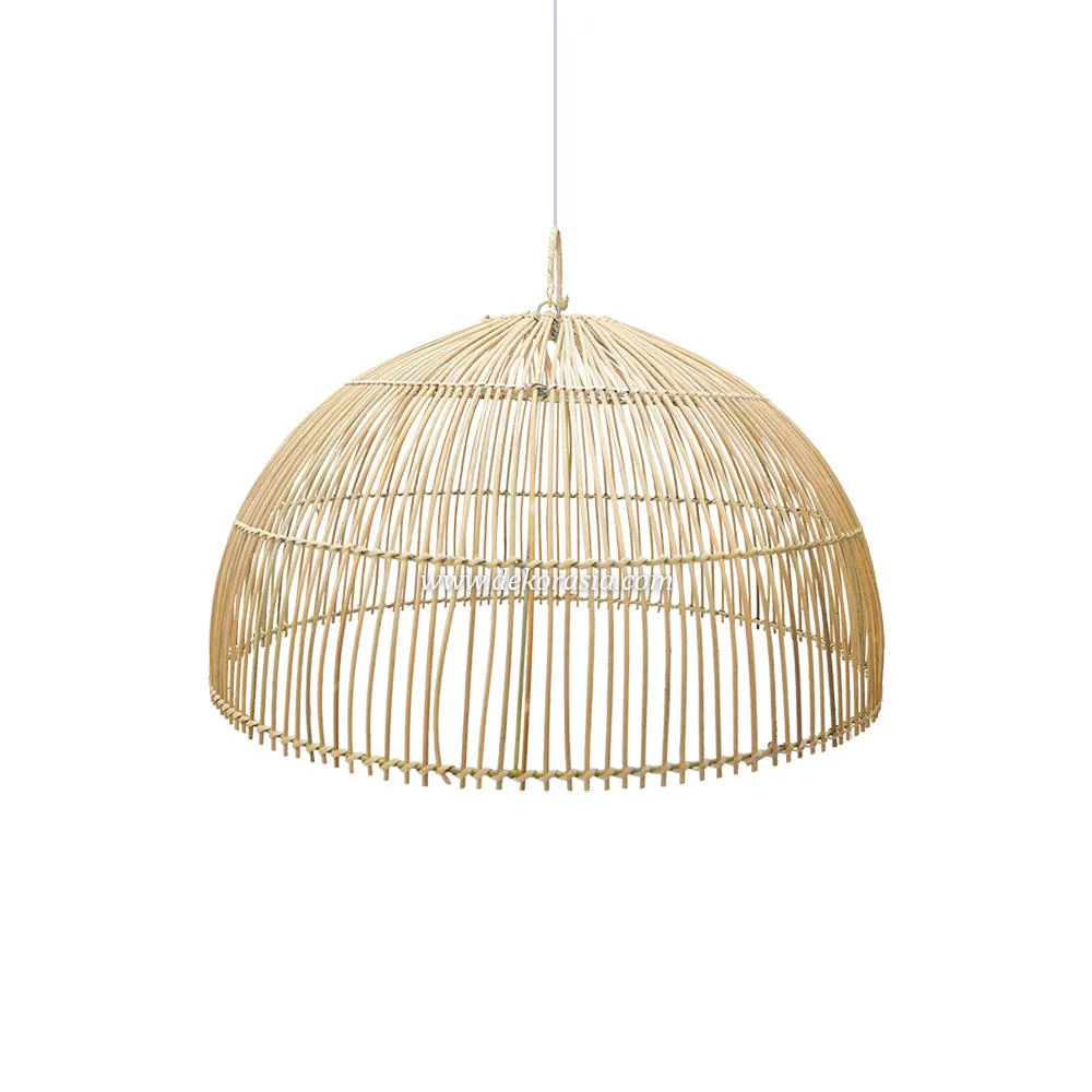 Nature-Inspired Rattan Hanging Lamp-Modern Simple Luxury Style Customized Color Easy Installation for Home Hotel Interior Design